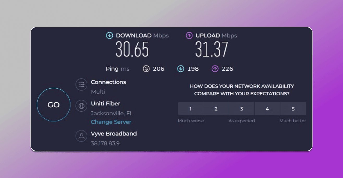 speedtest proxy