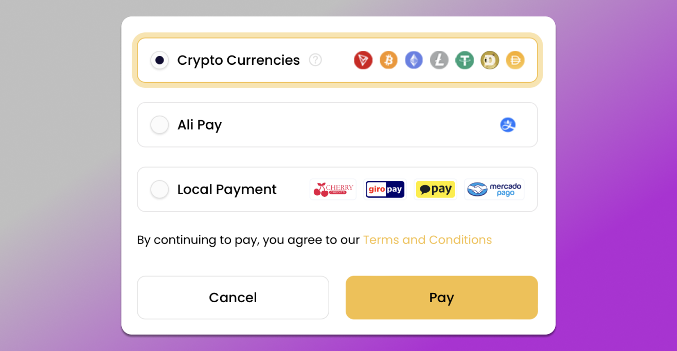 proxy payment methods