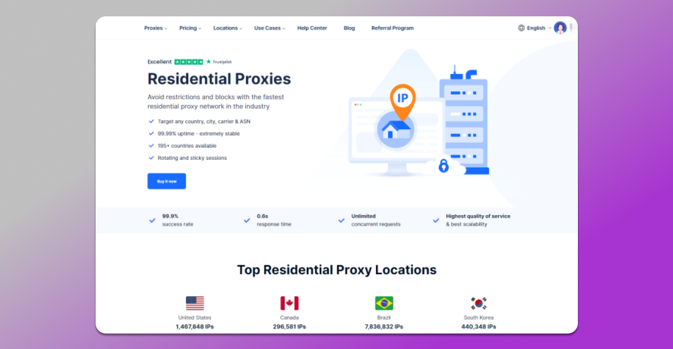 NaProxy Resedential Proxy Plans reviewed by Dolphin Anty