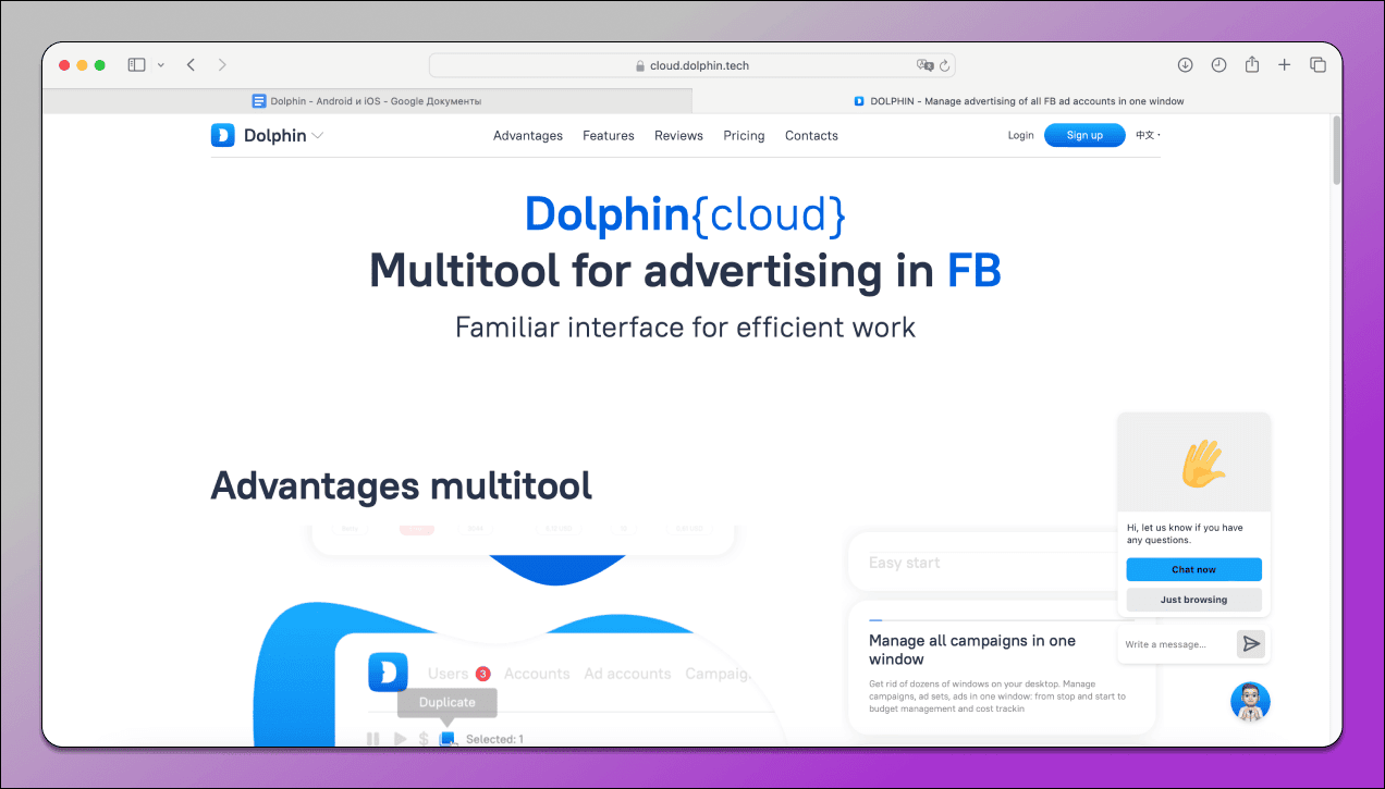 Dolphin Cloud Dolphin Anty