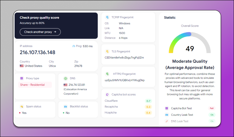 IPFighter Proxy Checker Dolphin Anty