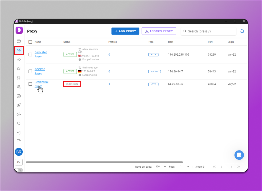 Proxy Check Dolphin Anty