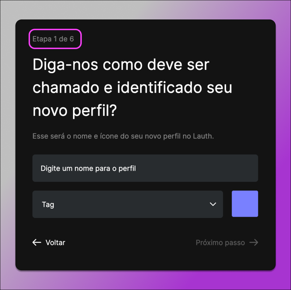 Criação de Perfil Lauth Dolphin Anty