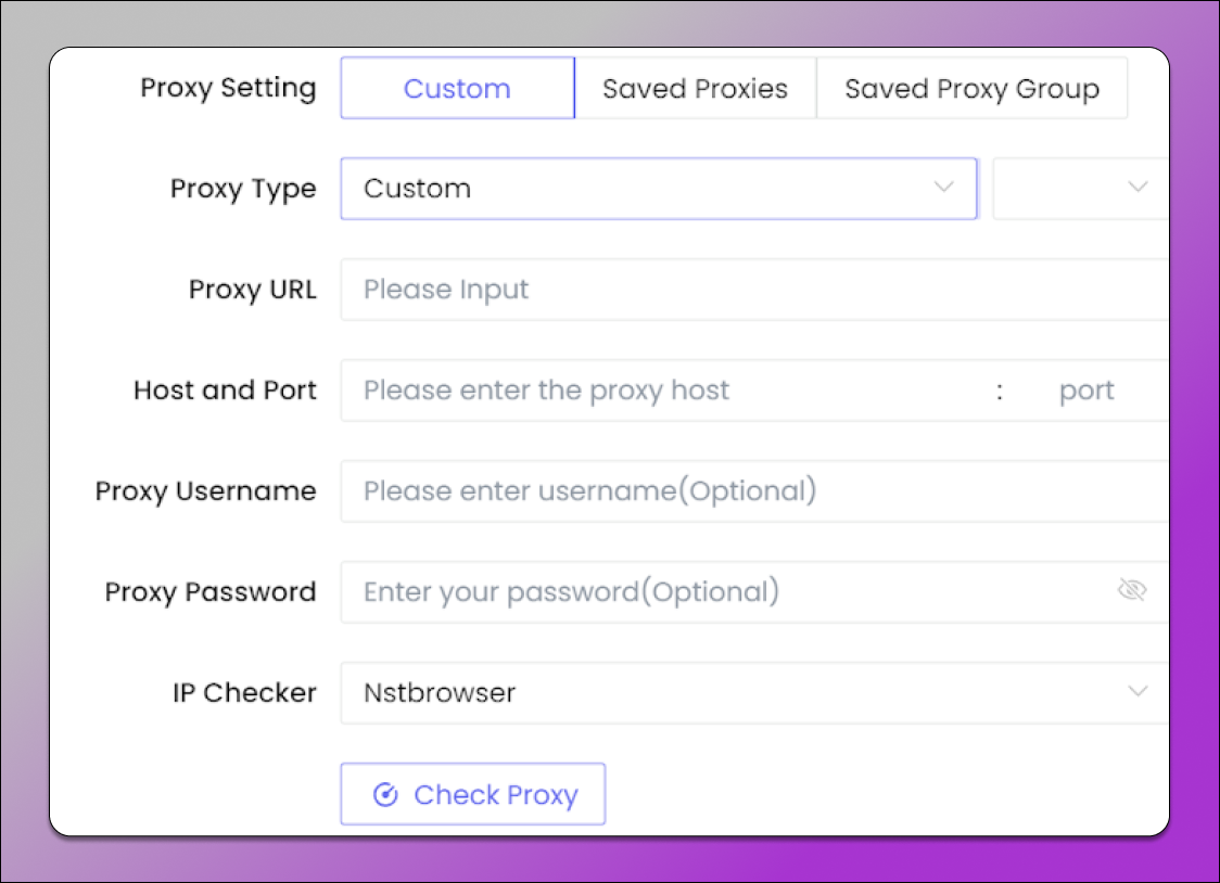 Nstbrowser Proxy Dolphin Anty