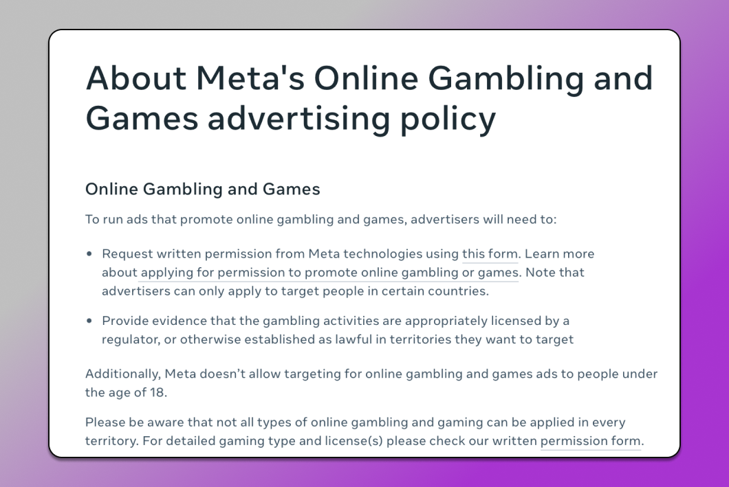 Meta Gambling Ads Dolphin Anty