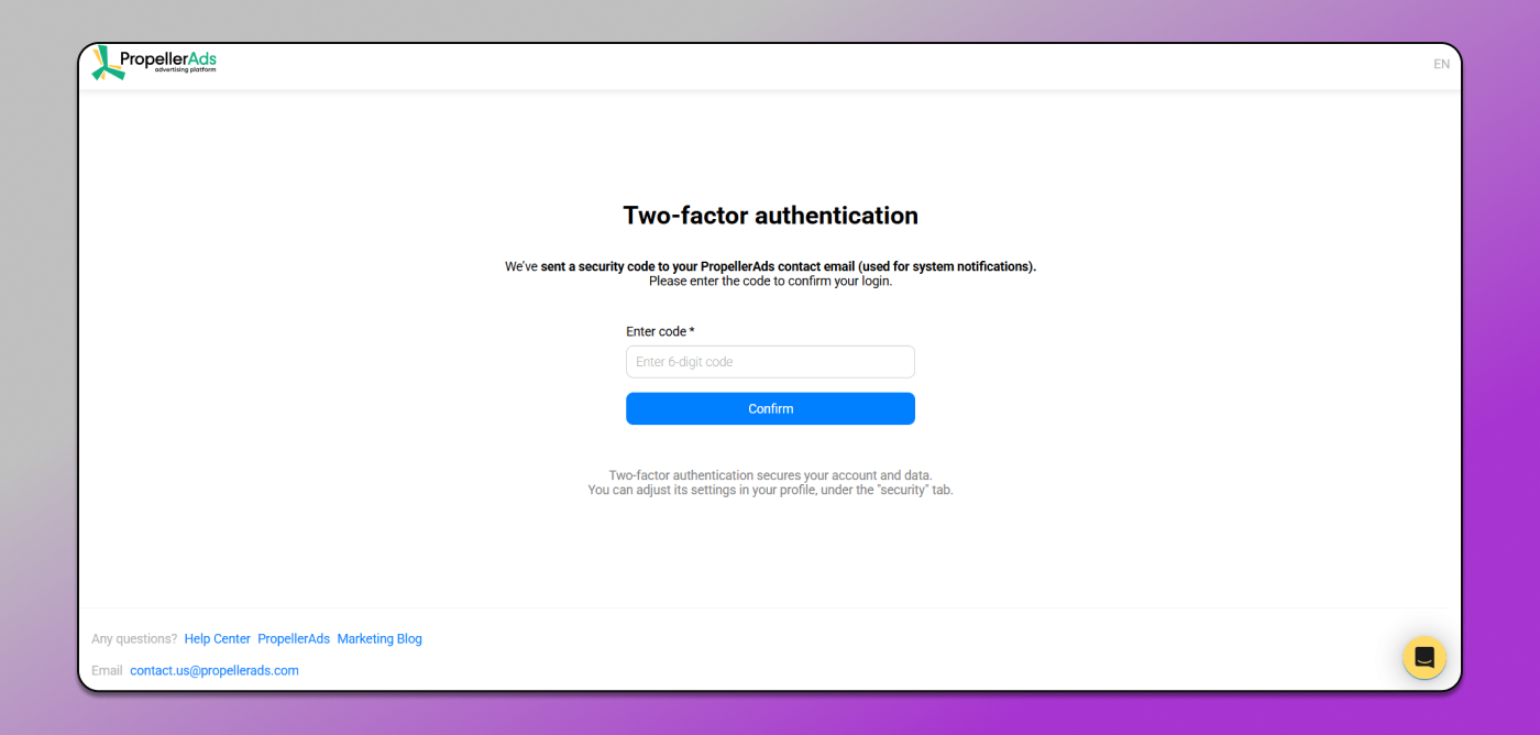 Authentication Dolphin Anty