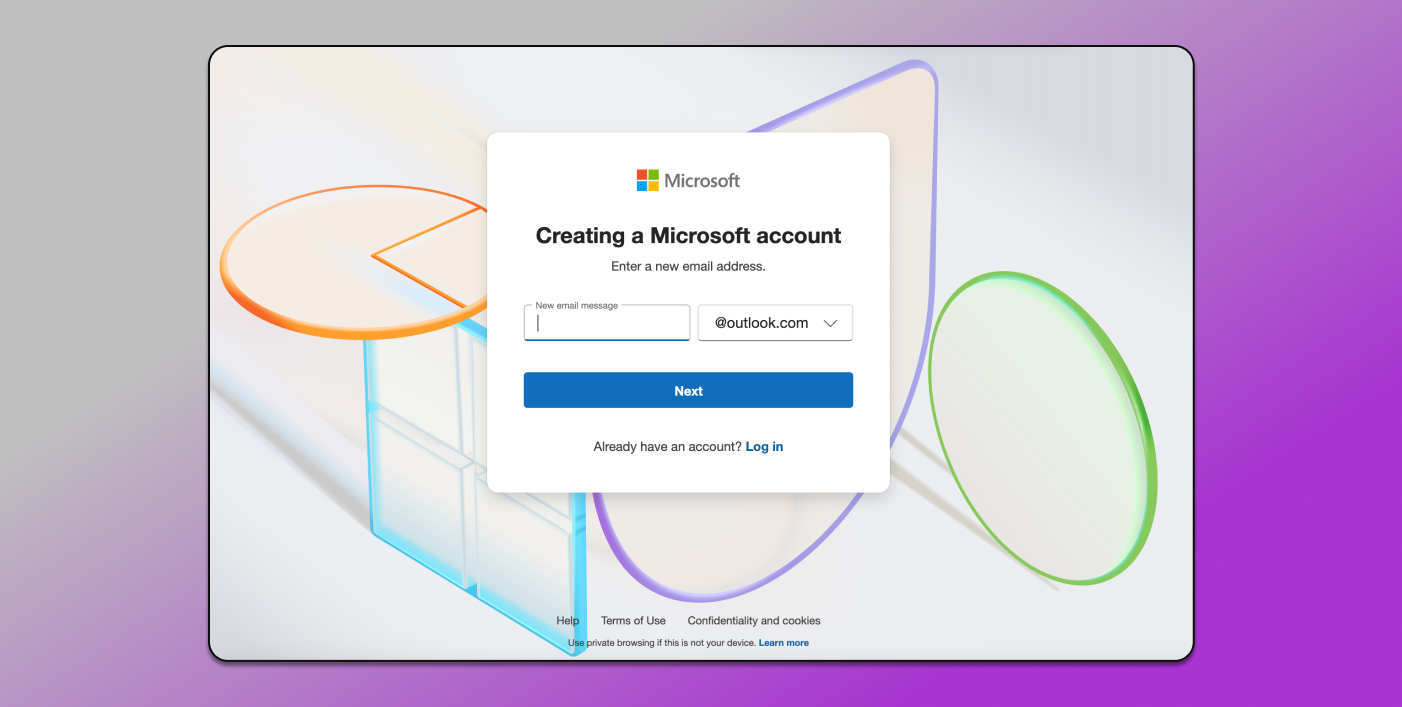 Outlook Account Dolphin Anty