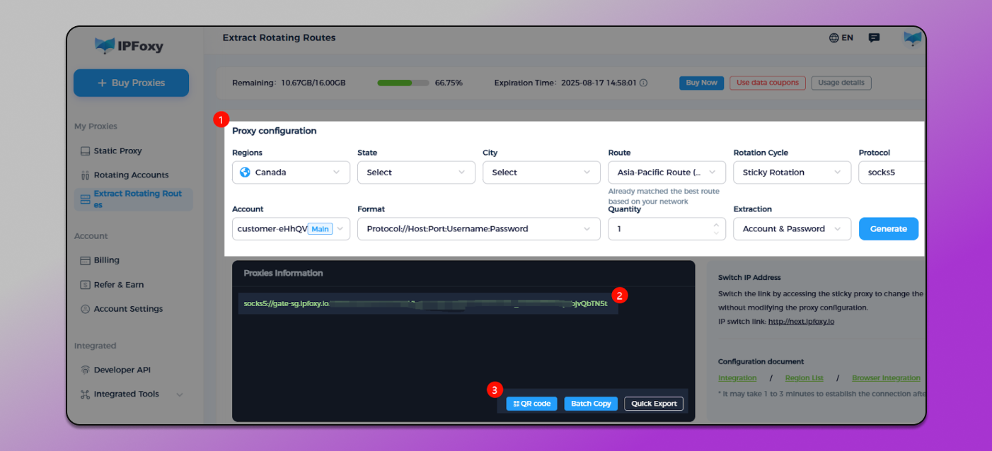 IPFoxy Proxy Rotating Proxy Dolphin Anty