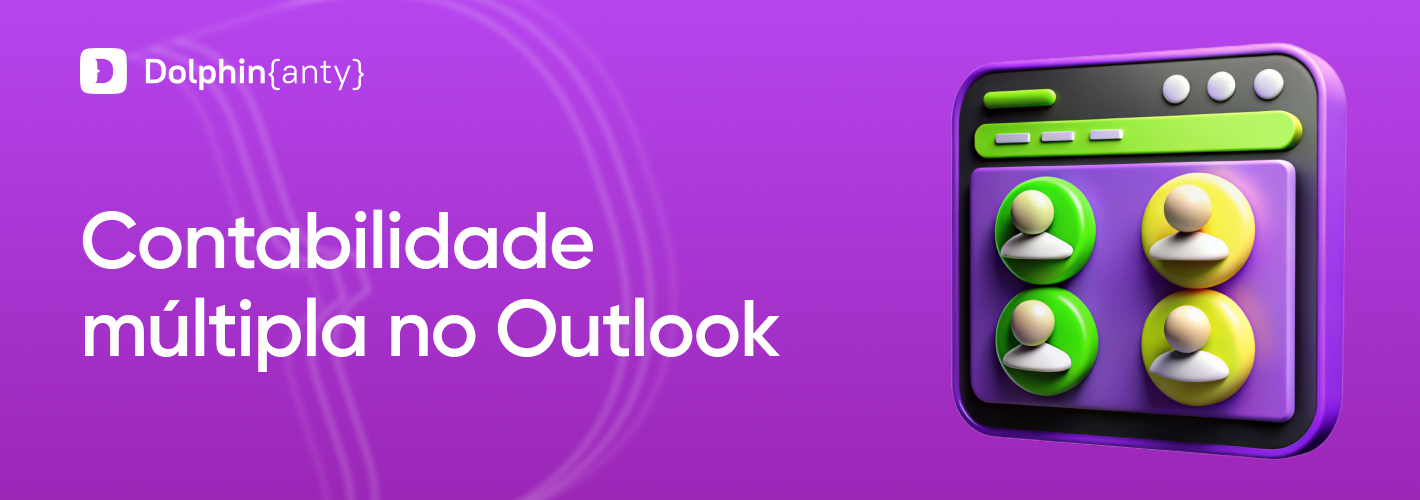 Multi-contas no Outlook