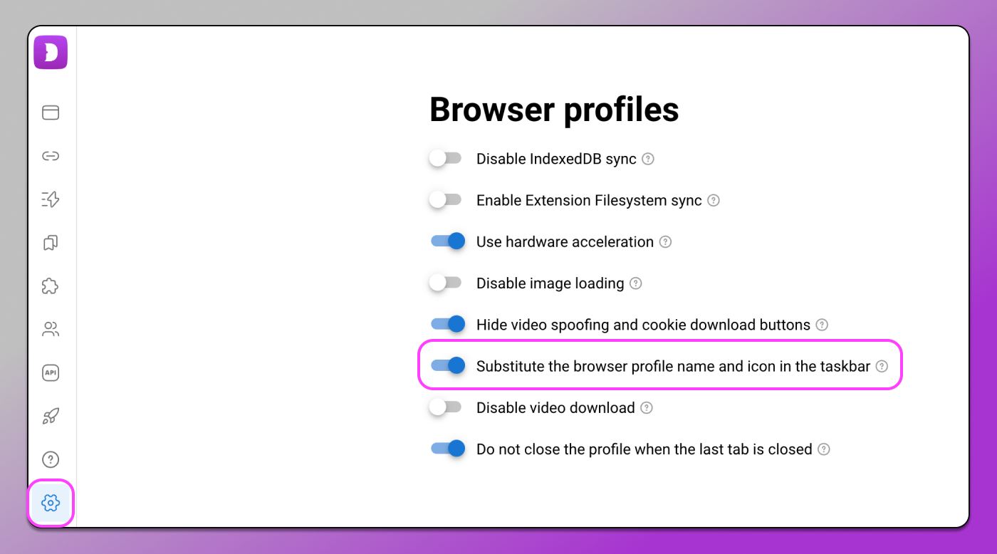 Name and Icon Substitution Dolphin Anty