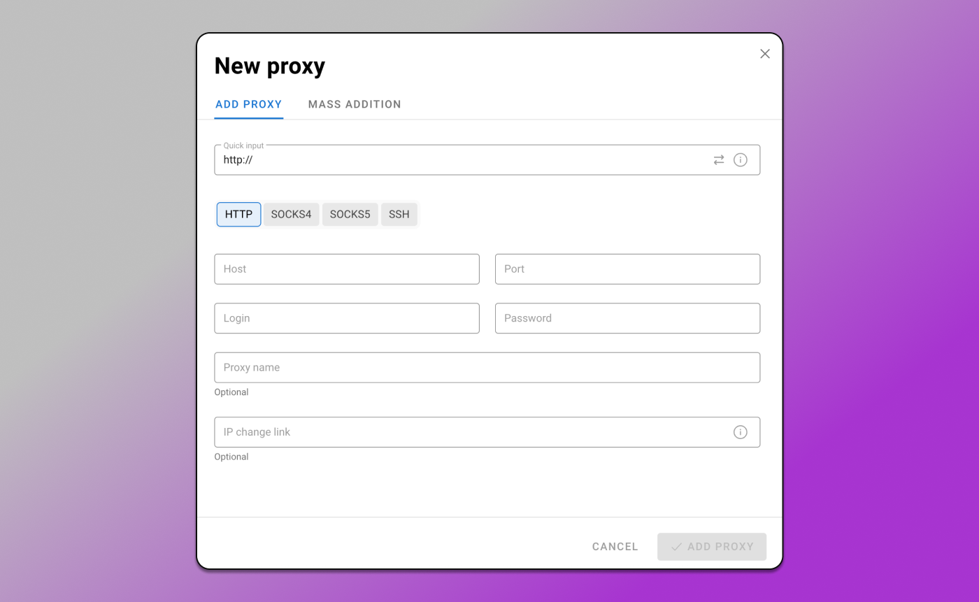 Proxy Dolphin Anty