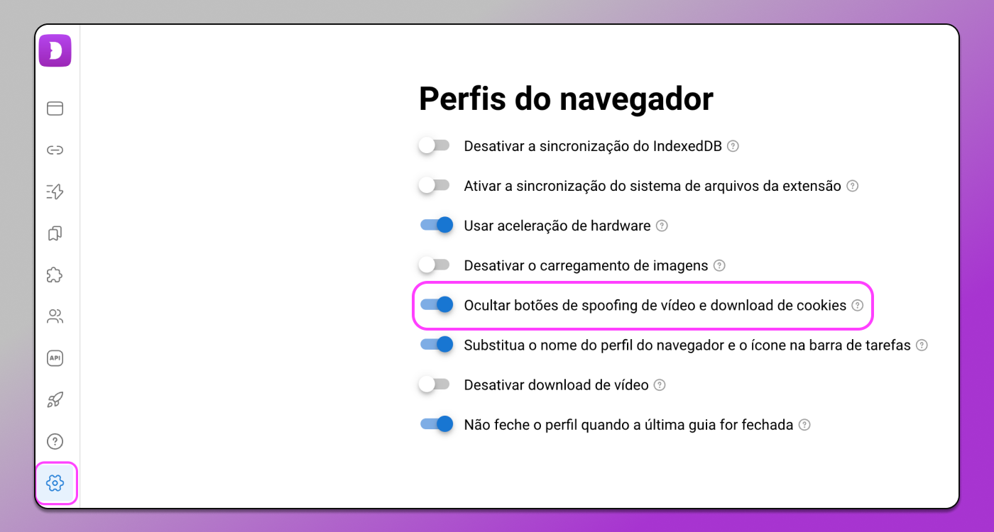 Botões de esconderijo de Dolphin Anty