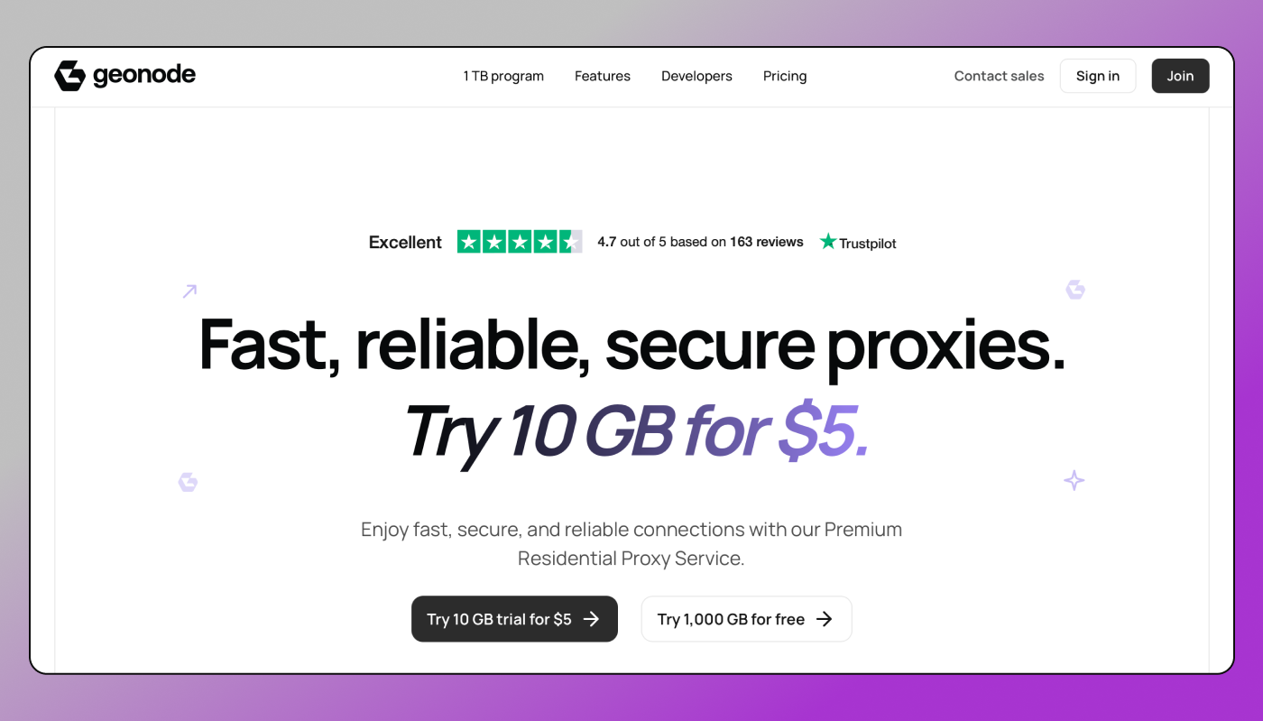 Geonode Main page Dolphin Anty