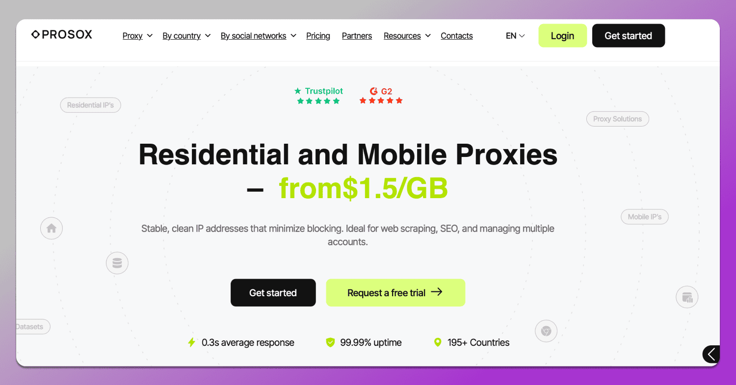 Prosox Main Page Dolphin Anty