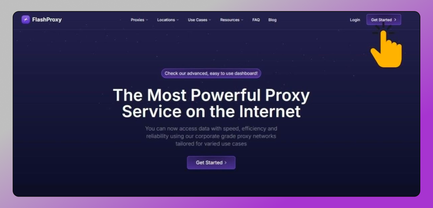 FlashProxy Main Page Dolphin Anty