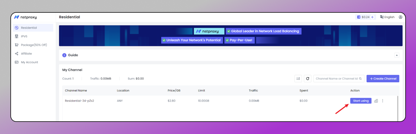 Nstproxy Proxy Start Using Dolphin Anty