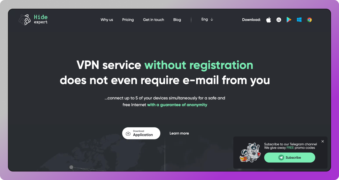 Hide Expert main Page Dolphin Anty