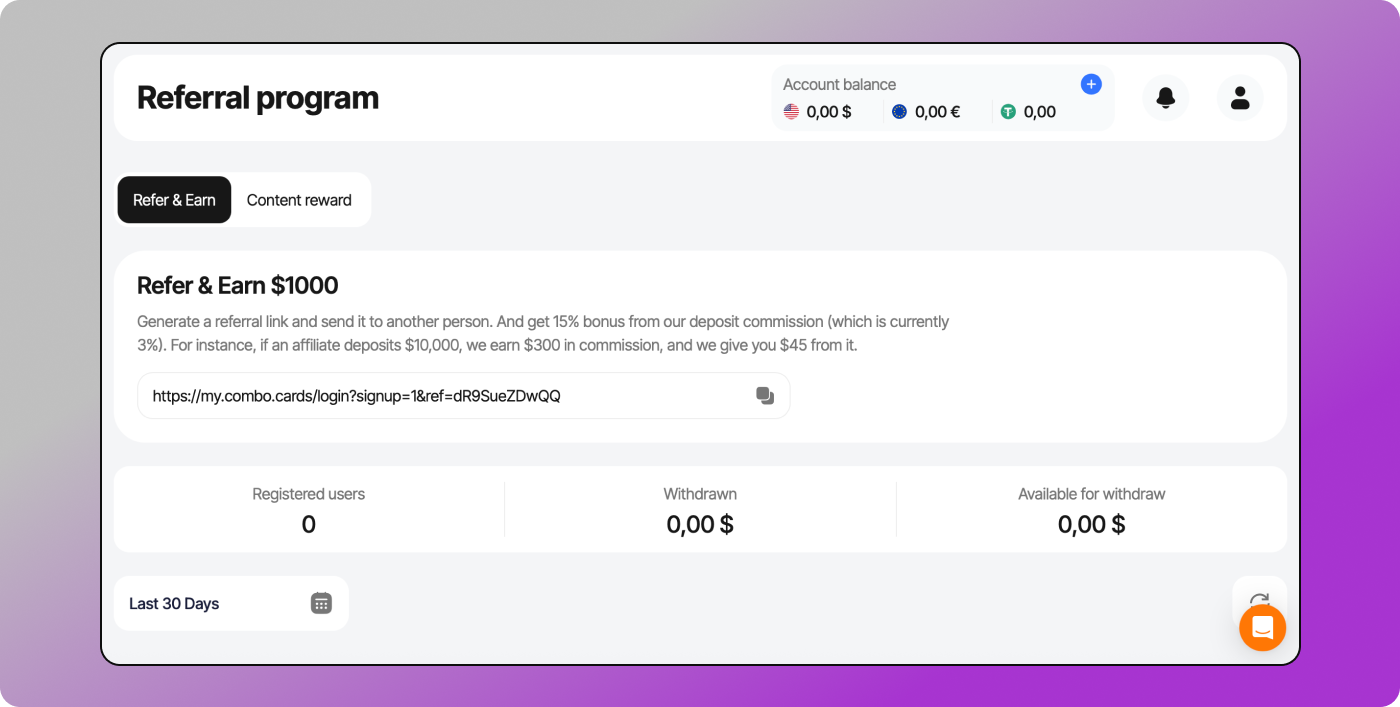 Referral Program Dolphin Anty