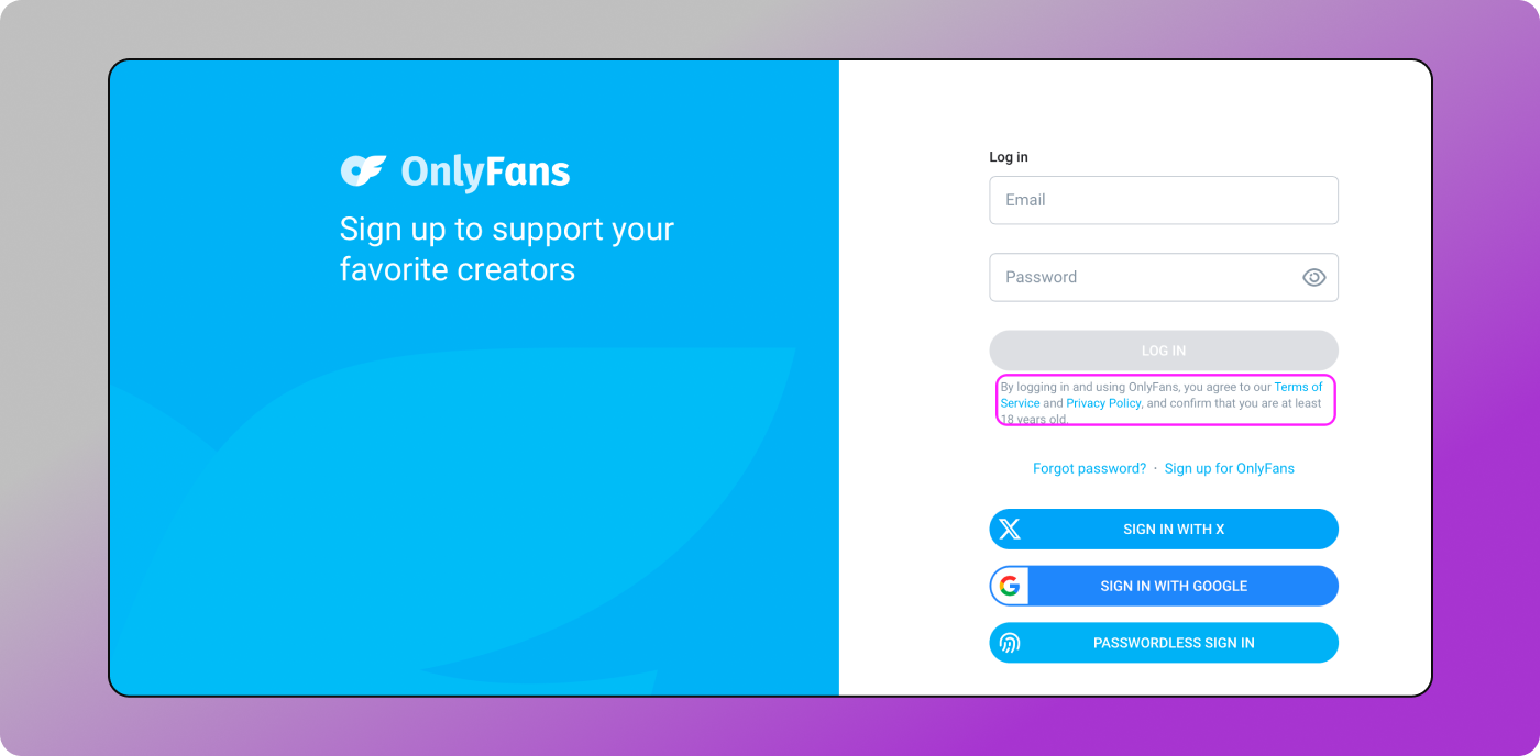 OnlyFans Registration Dolphin Anty