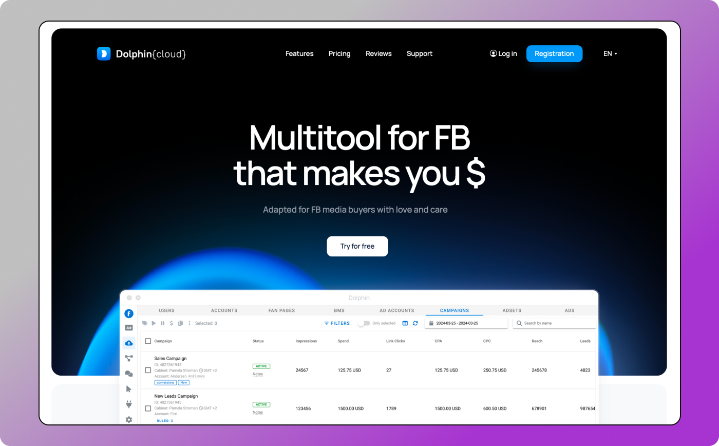 Dolphin Cloud Dolphin Anty