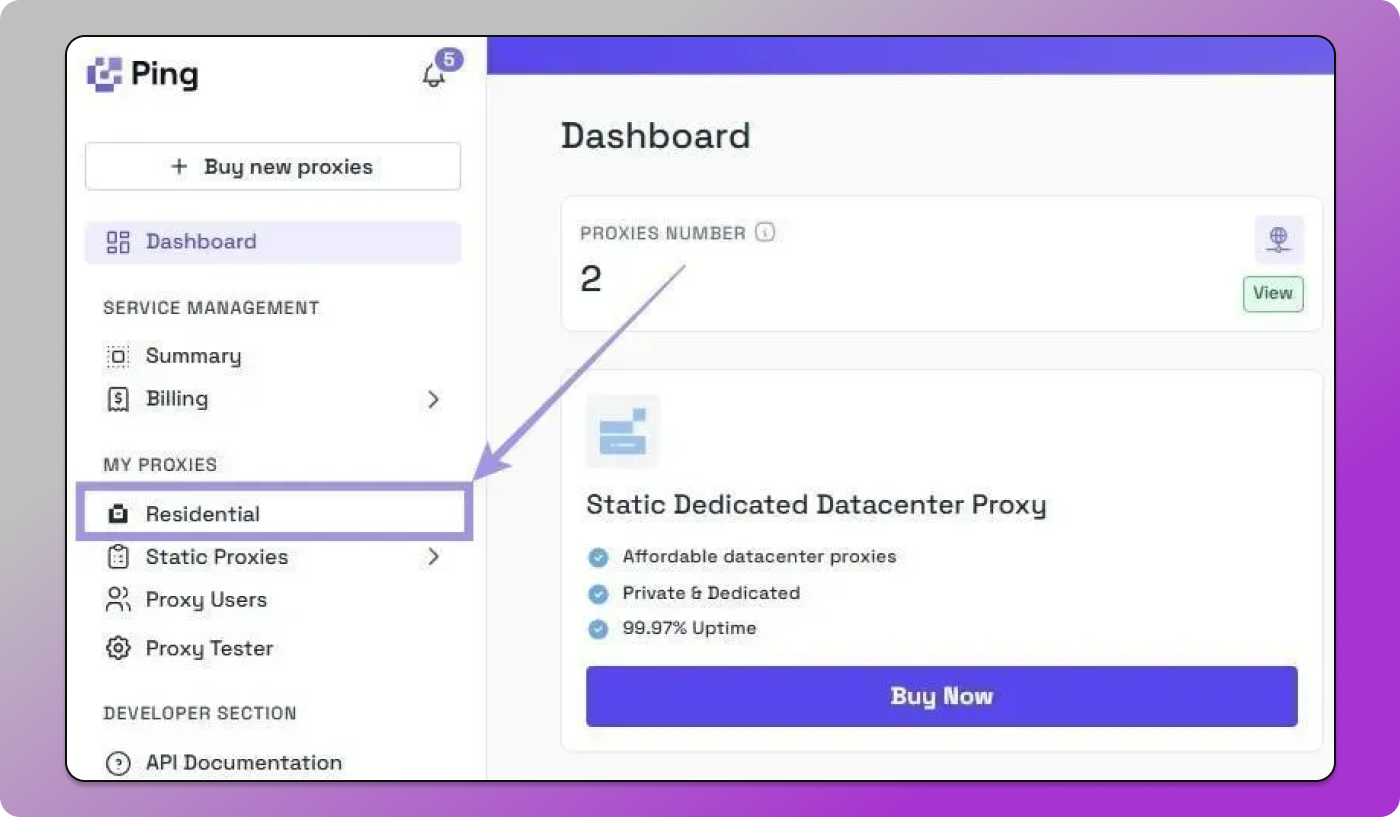 Residential Proxies Dolphin Anty