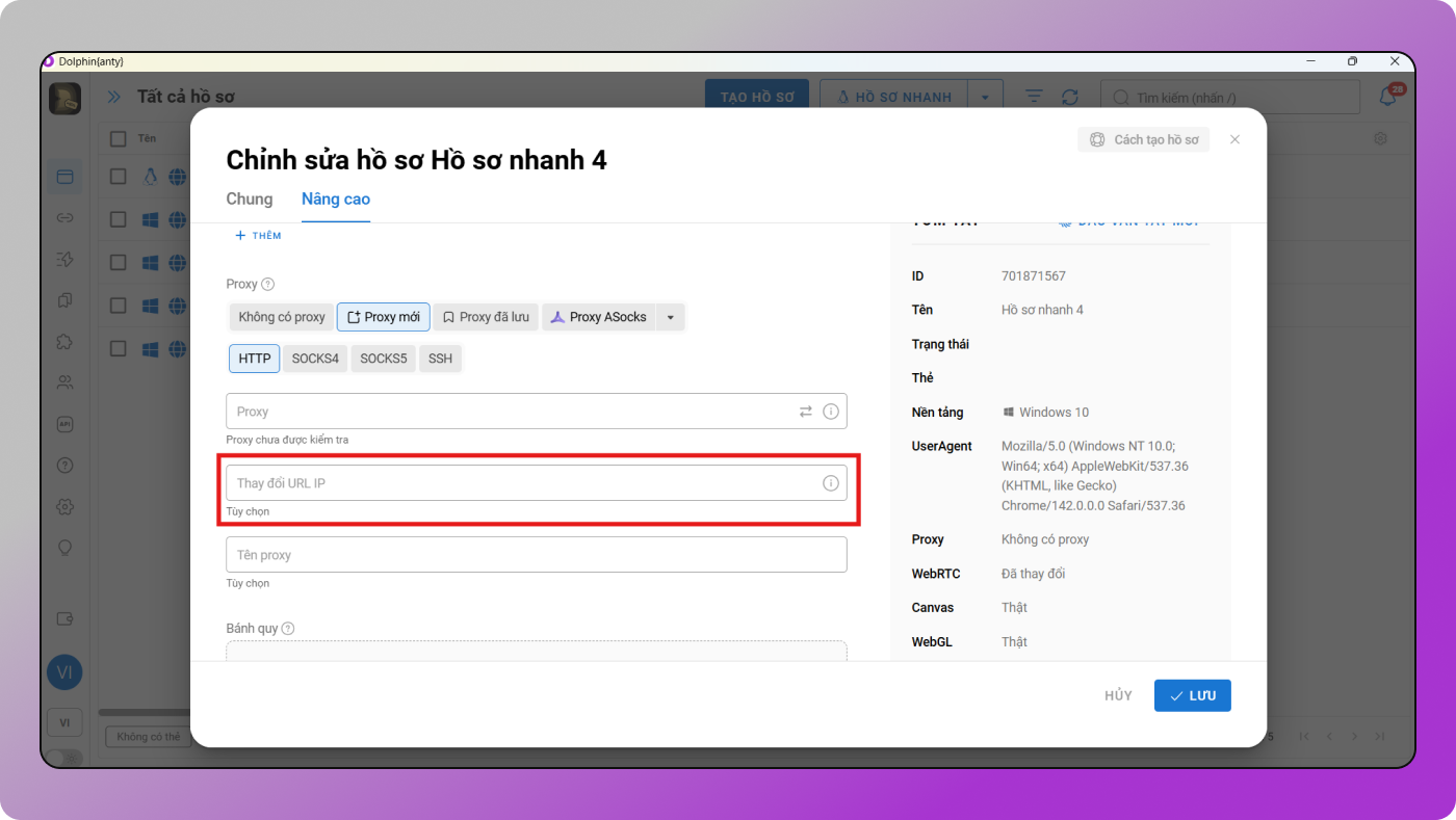Proxy Rotation Dolphin Anty
