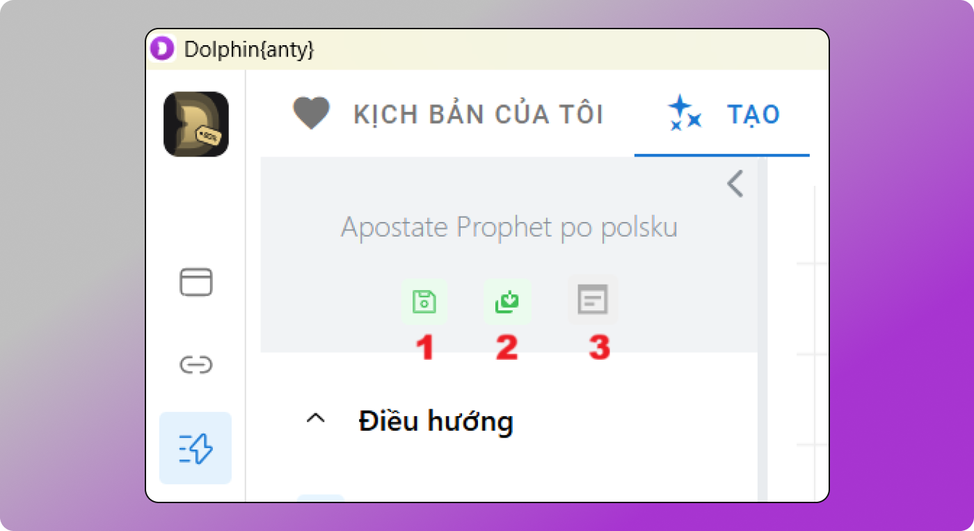 Save and Download Dolphin Anty