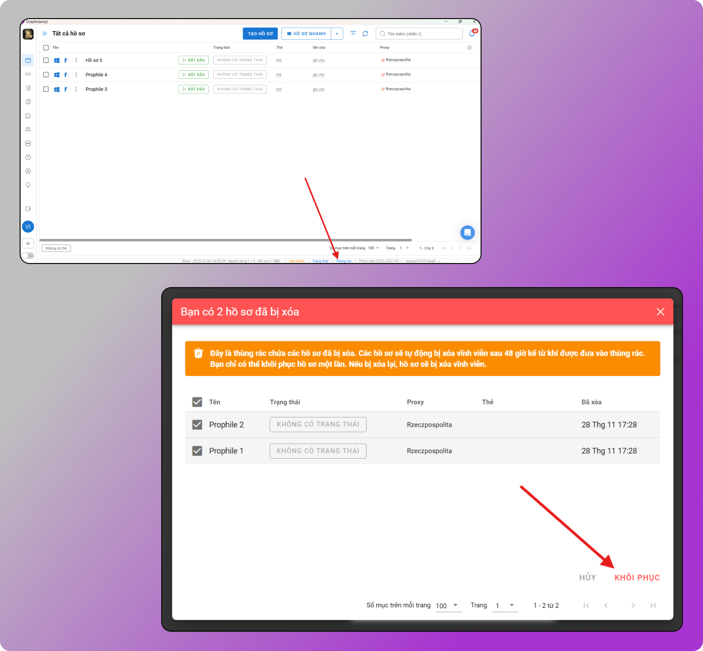 Trash Bin Dolphin Anty