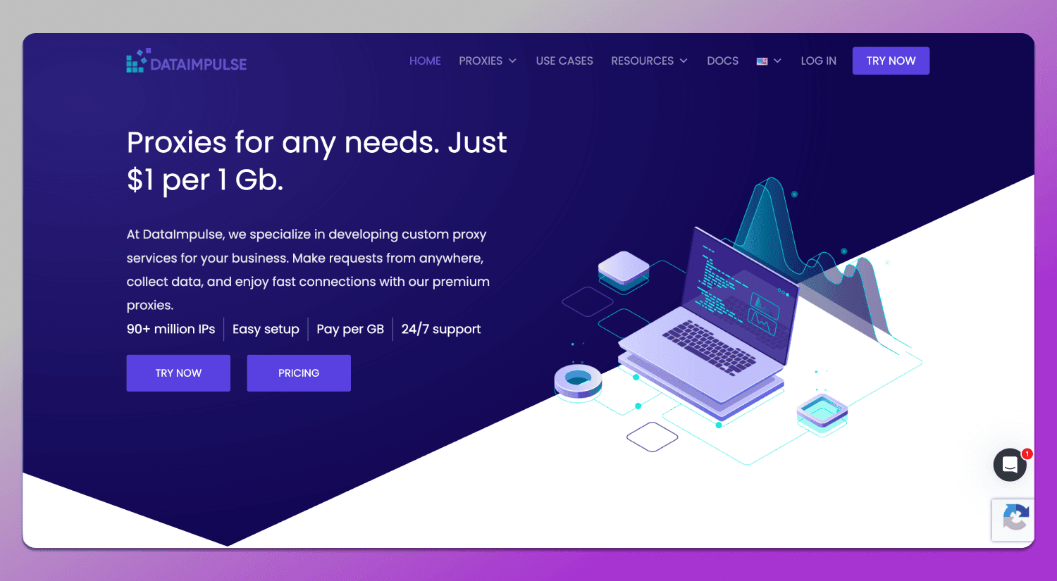 DataImpulse Website Dolphin Anty