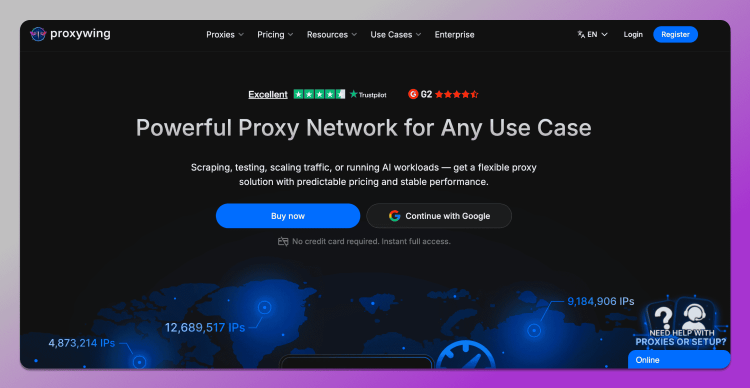 Proxywing Main Page Dolphin Anty