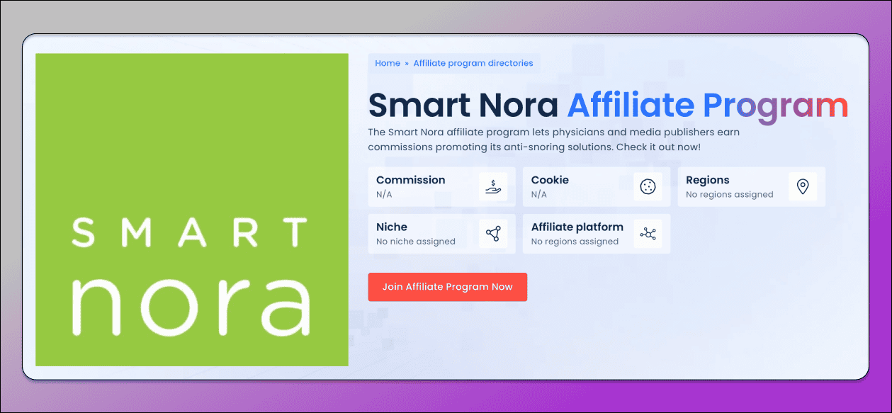 Smart Nora Affiliate Program Dolphin Anty 