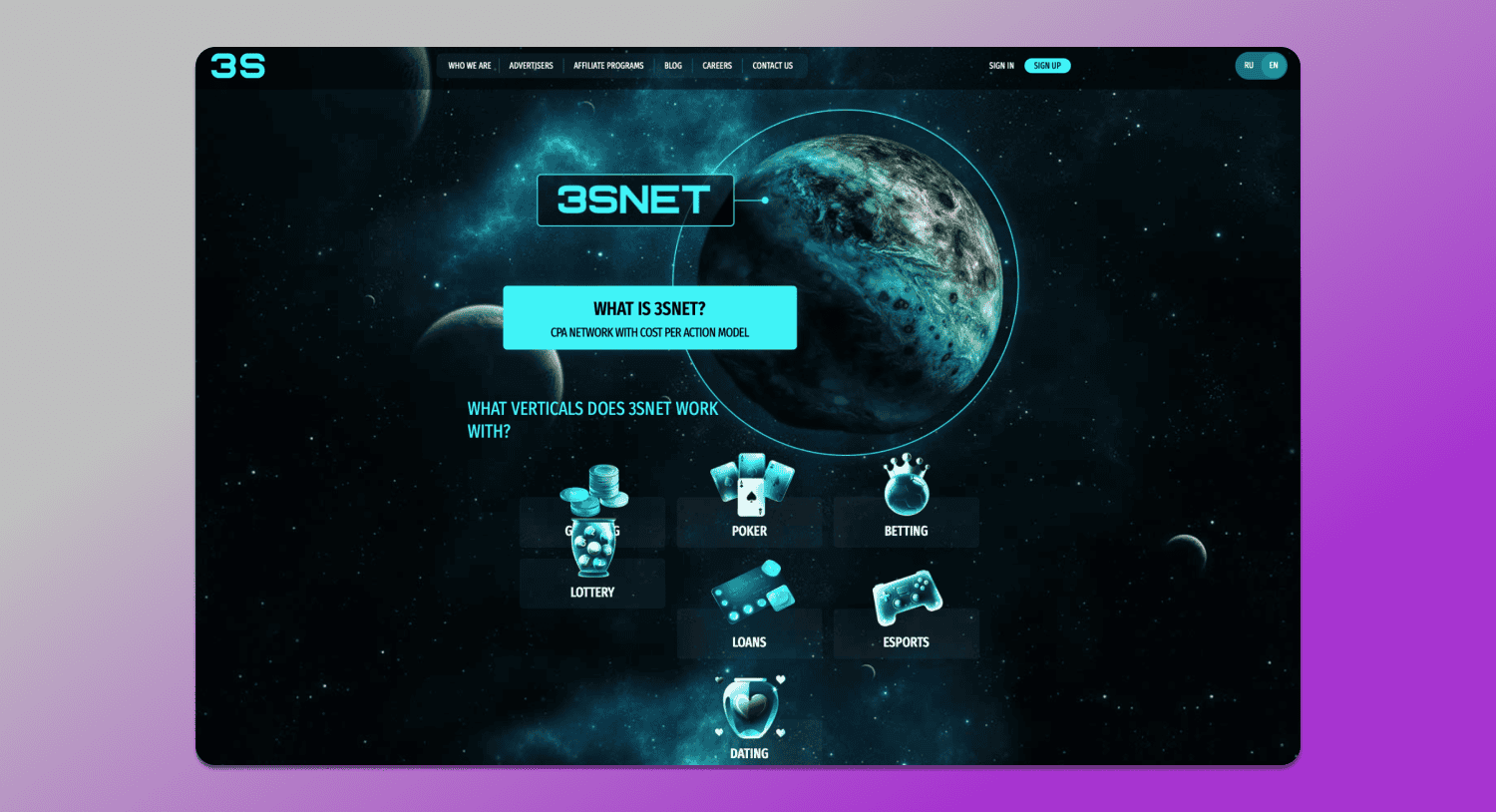 Affiliate Program 3SNET Dolphin Anty