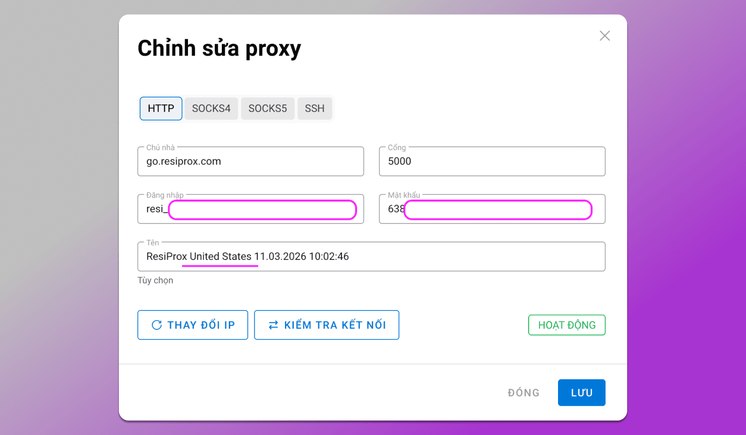 Proxy Dolphin Anty
