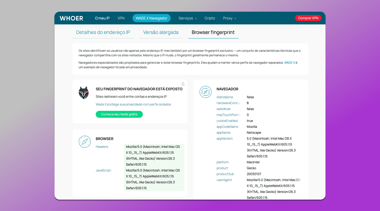 Browser Fingerprint Dolphin Anty