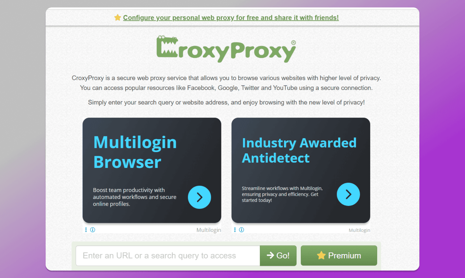 CroxyProxy Dolphin Anty