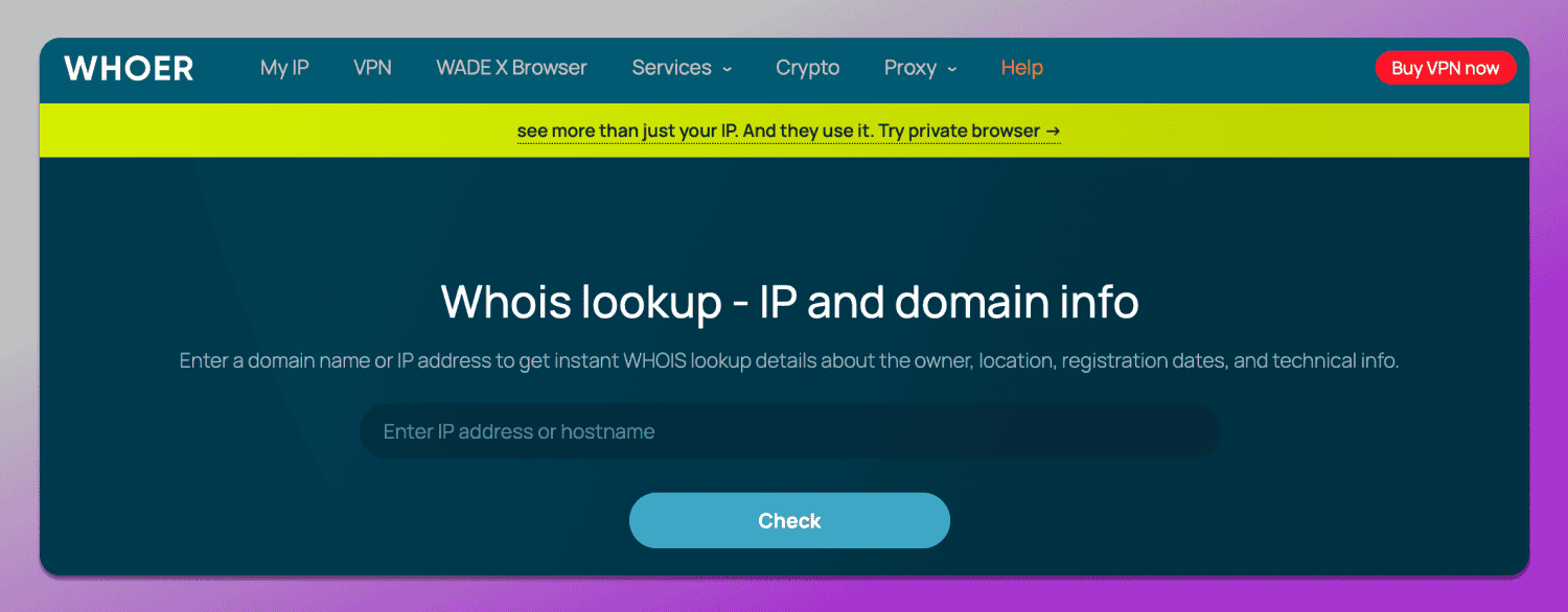WhoIS Dolphin Anty