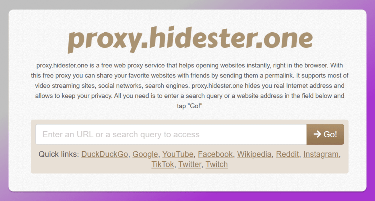 Hidester Dolphin Anty