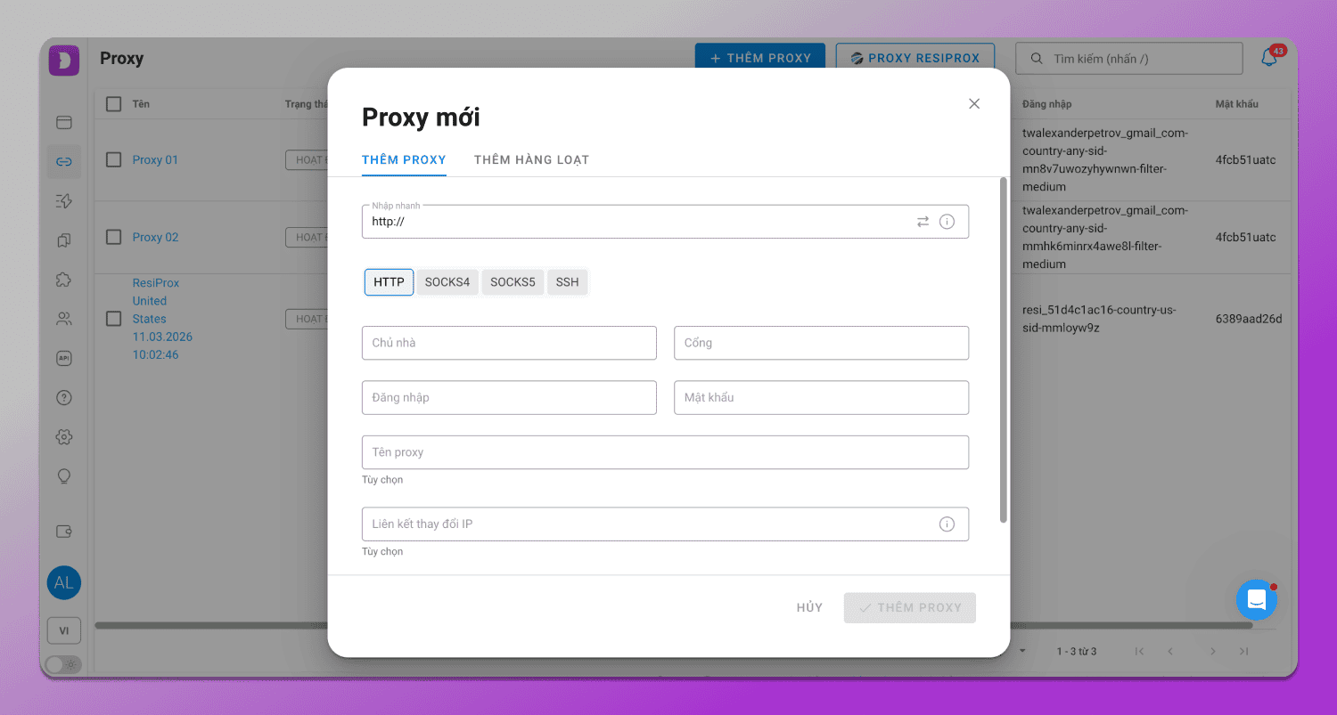Proxy Dolphin Anty