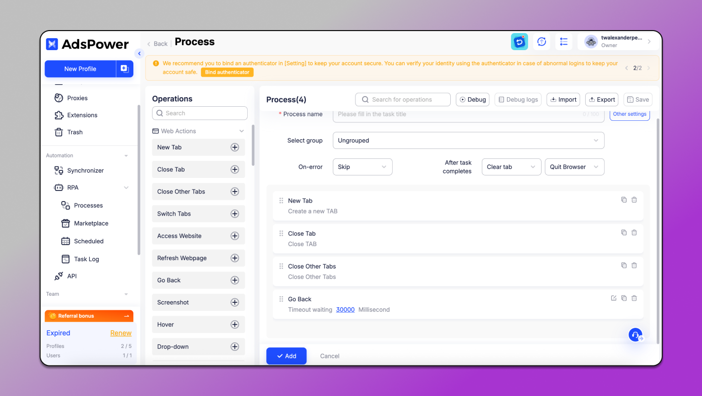 AdsPower Automation Dolphin Anty